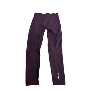 Echt Seamless Workout Leggings Burgundy High Waist Gym Athleisure Women’s 26 In